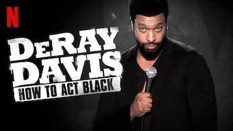 DeRay Davis: How to Act Black (2017)